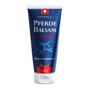 SWISSMEDICUS Pferdebalsam z kolagenem rozgrzewający forte 200ml