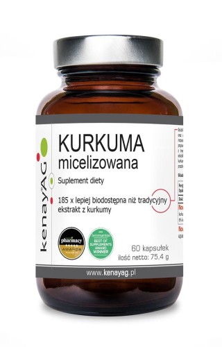 KENAY Kurkuma micelizowana 60kaps. Licaps