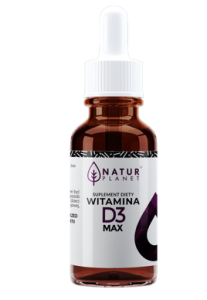 Natur Planet Witamina D3 MAX 4000 IU krople 30ml 