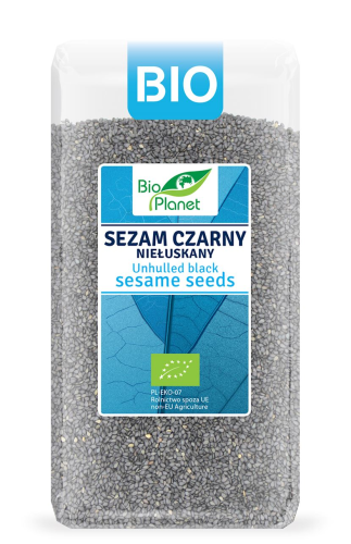 BIO PLANET Sezam czarny BIO 400g