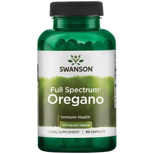 SWANSON Oregano 450mg, 90kaps.