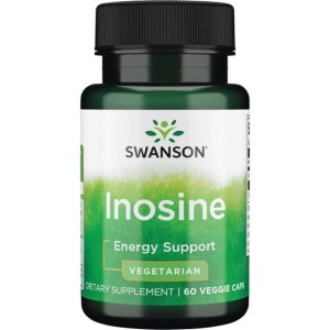 SWANSON Inosine 500mg, 60kaps. - Inozyna
