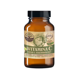 Witamina C z kapusty w kapsułkach 1000mg, 90 kaps. SKARBY GAI NATURAL