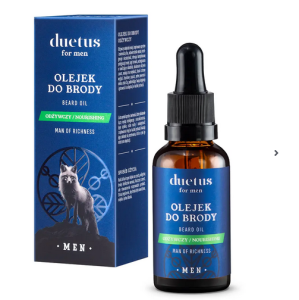 Duetus dla mężczyzn Olejek do brody odżywczy  30ml