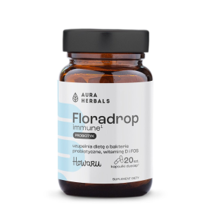 AURA HERBALS Floradrop immune probiotyk kapsułki 20 szt.