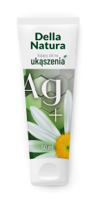 DELLA NATURA Żel na ukąszenia ze srebrem 50ml