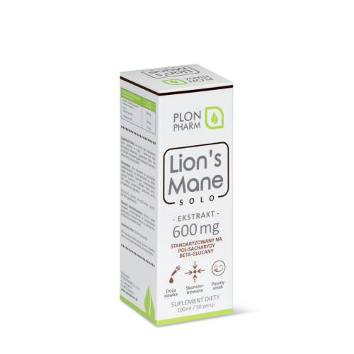 Lion's Mane Solo ekstrakt w płynie 100ml PLON PHARM