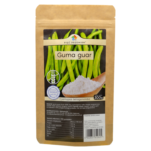 PIĘĆ PRZEMIAN Guma guar 300g