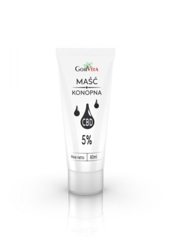 GORVITA Maść konopna CBD 5% 80ml