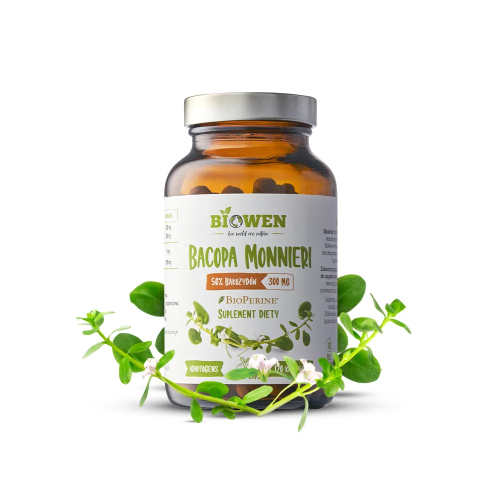 BIOWEN Bacopa Monnieri 120 kapsułek