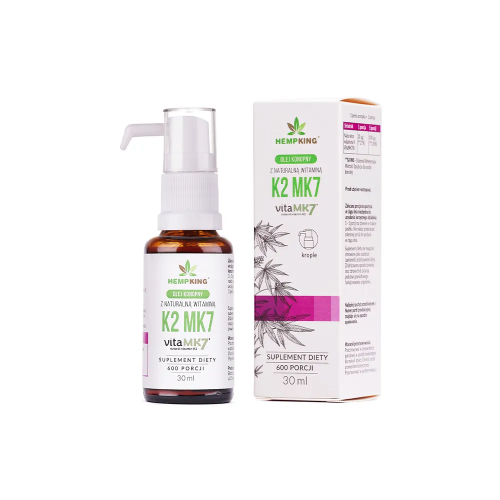 HEMPKING Witamina K2 MK7 w BIO oleju konopnym 30ml