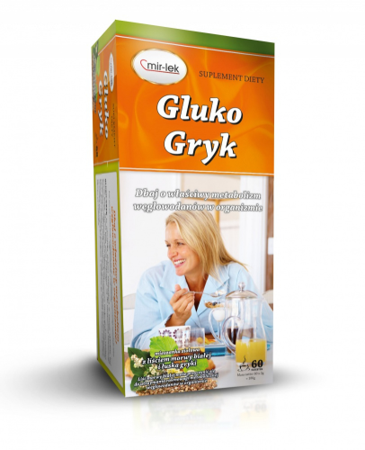 GLUKO-GRYK 60 saszetek MIR-LEK