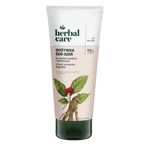HERBAL CARE Odżywka ŻEŃ-SZEŃ do włosów cienkich i delikatnych tuba 200ml FARMONA