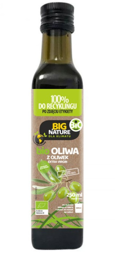 BIG NATURE Oliwa z oliwek extra virgin BIO 250ml