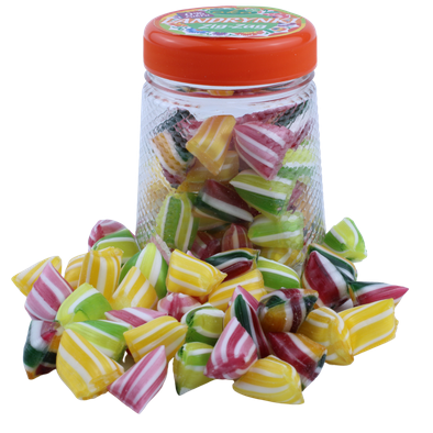 Landrynki owocowe Zig-Zag ze stewią bez dodatku cukru 160g AKA