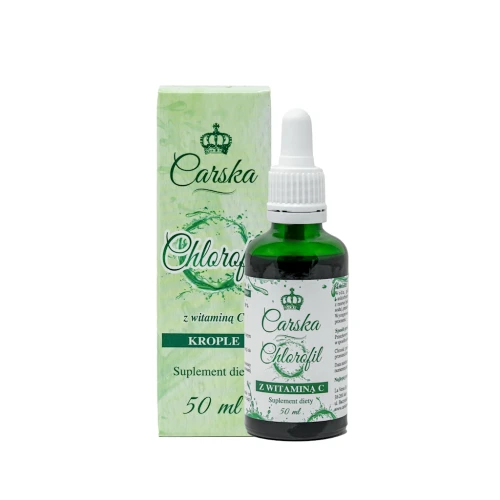 CARSKA Chlorofil z morwy białej z witaminą C krople 50ml