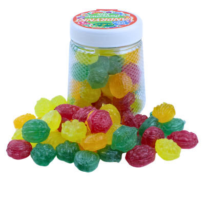 Landrynki owocowy mix ze stewią bez dodatku cukru 160g AKA