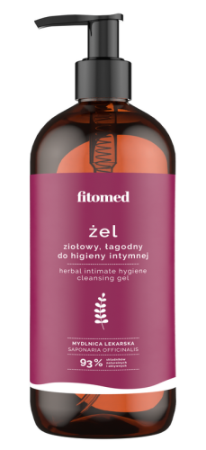 Żel ziołowy do higieny intymnej mydlnica lekarska 500g FITOMED