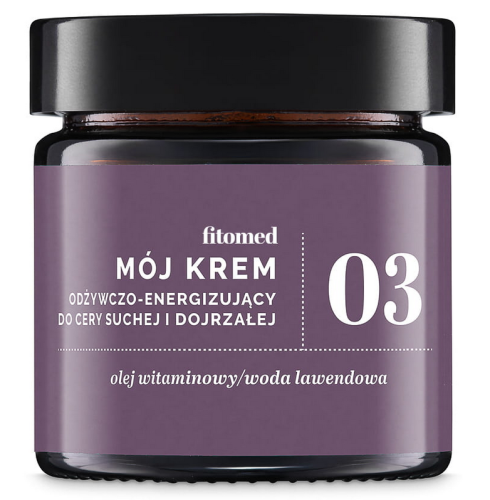 Mój krem 03 odżywczo-energizujący do cery suchej i dojrzałej 55g FITOMED