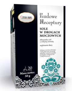 LUDOWE RECEPTURY sole w drogach moczowych 30 saszetek MIR-LEK