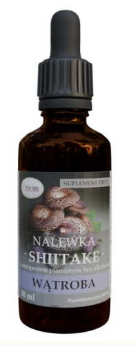 Nalewka shiitake z ostropestem - wątroba 50ml MIR-LEK