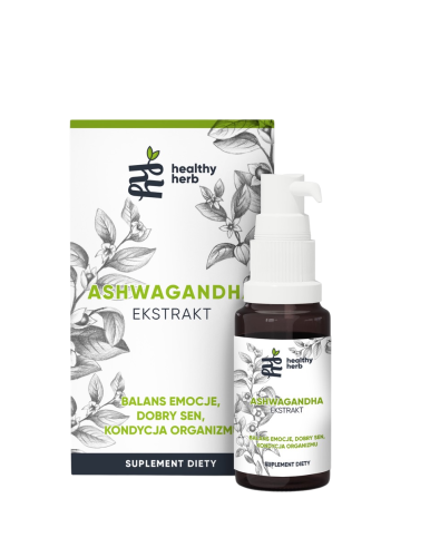 Ashwagandha ekstrakt 30ml HEALTHY HERB