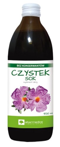 Czystek sok 500ml ALTER MEDICA