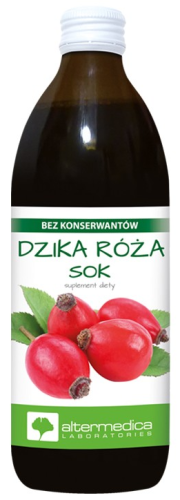 Dzika róża sok 500ml ALTER MEDICA