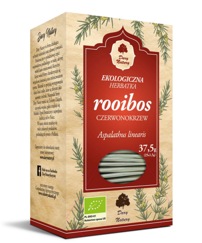 Herbatka Rooibos BIO fix 25*1,5g DARY NATURY