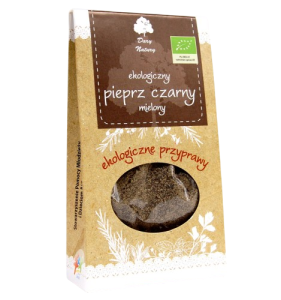 Pieprz czarny mielony BIO 50g DARY NATURY