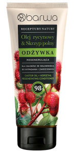 Odżywka olej rycynowy & skrzyp polny w tubie regenerująca 200ml BARWA RECEPTURY NATURY