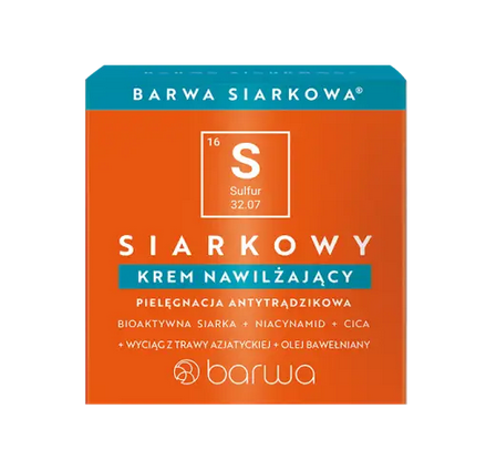 SIARKOWA Krem nawilżający siarkowy 50ml BARWA
