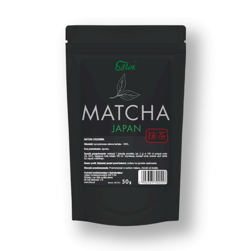 Matcha Japońska codzienna 50g FLOS
