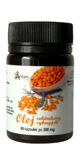ARAM NATURA Olej rokitnikowy syberyjski 300mg, 90 kaps.