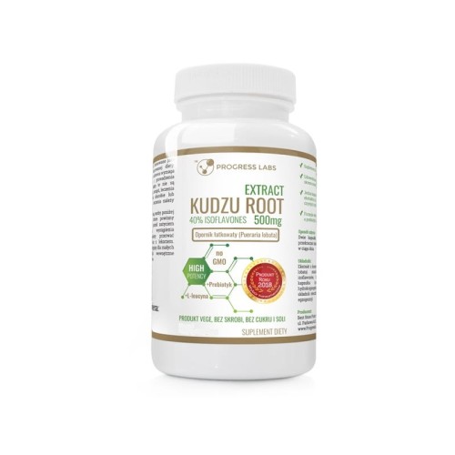 Kudzu Root Extract 500mg 60 kapsułek Vege Progress Labs.jpg